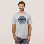 Ruby Mountains Nevada Camping T-Shirt (Vorne ganz)