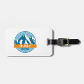 Ruby Mountains Nevada Stars Moon Gepäckanhänger (Vorderseite horizontal)