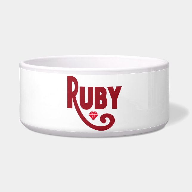Ruby Napf (Vorderseite)