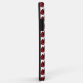 Ruby Pear Gemstone mit Monogram Case-Mate iPhone Hülle (Hinten/Rechts)