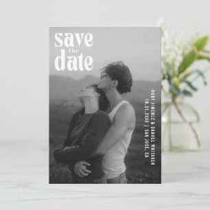 Ruby Photo Moderne Hochzeit Save The Date