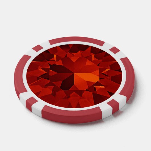 Ruby Pokerchips (Einzeln)