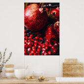 Ruby Pomegranat Poster (Küche)