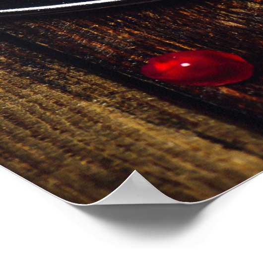 Ruby Pomegranat Poster (Ecke)