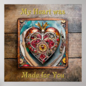 Ruby Pomegranate Heart Steampunk Serie Poster (Vorne)