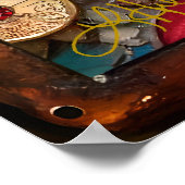 Ruby Pomegranate Heart Steampunk Series Poster (Ecke)