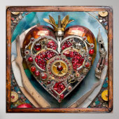 Ruby Pomegranate Heart Steampunk Series Poster (Vorne)