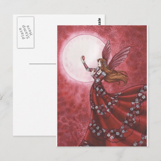 Ruby Postkarte (Vorne/Hinten)