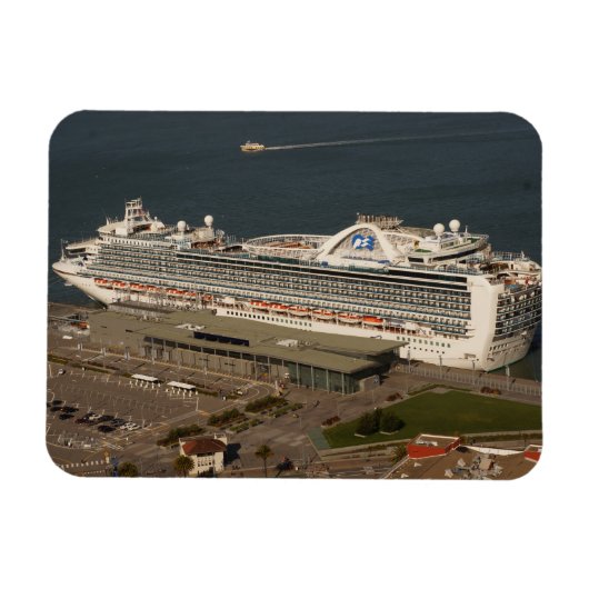 Ruby Princess Cruise, SF Magnet (Horizontal)