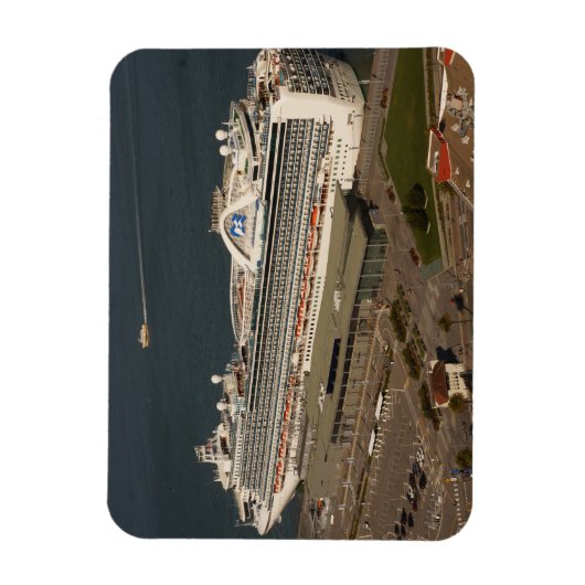Ruby Princess Cruise, SF Magnet (Vertikal)