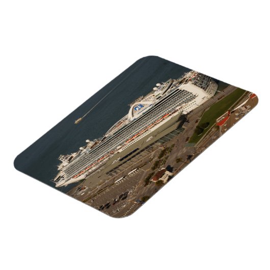 Ruby Princess Cruise, SF Magnet (Linke Seite)