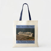 Ruby Princess Cruise, SF Tote Bag Tragetasche (Vorne)