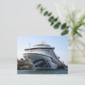 Ruby Princess Docked at Circular Quay Postcard Postkarte (Stehend Vorderseite)