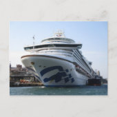 Ruby Princess Docked at Circular Quay Postcard Postkarte (Vorderseite)