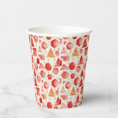 Ruby Prism Mosaic Pappbecher (Rechts)