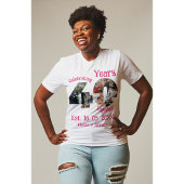 Ruby Red 40th Wedding Anniversary 11 Foto Collage T-Shirt
