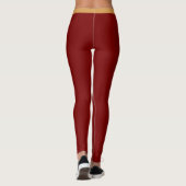 „RUBY RED“ – ACTIVEWEAR-LEGGINGS LEGGINGS (Rückseite)