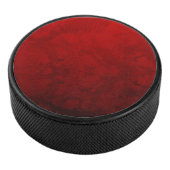 Ruby Red Design Eishockey Puck (3/4)