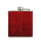 Ruby Red Design Flachmann (Rückseite)