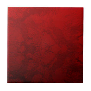 Ruby Red Design Fliese