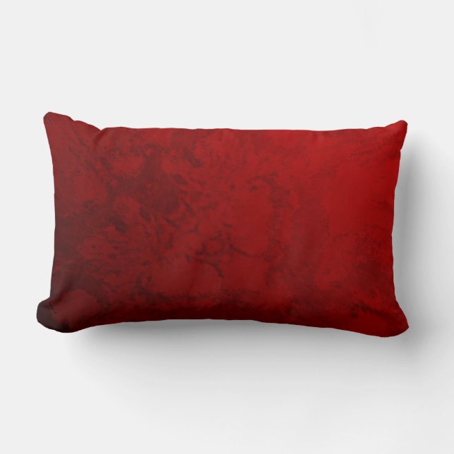 Ruby Red Design Lendenkissen (Vorderseite)