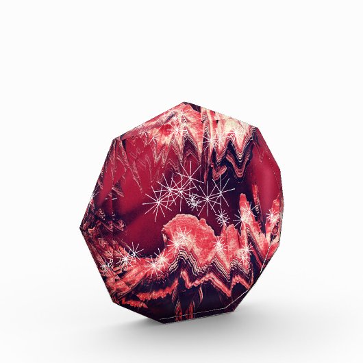 Ruby Red Gemstone Fotoblock (Links)
