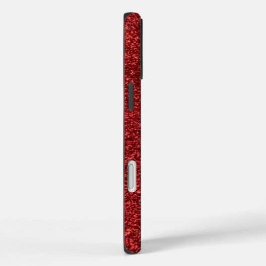 Ruby Red Girly Printed Glitter Stylish and Cute Case-Mate iPhone Hülle (Rückseite / Rechts)