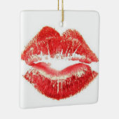 **RUBY RED LIPS KISS** KERAMIKORNAMENT (Rechts)