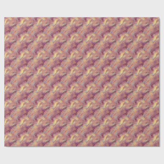 Ruby Red Liquid Pattern Geschenkpapier (Flach)