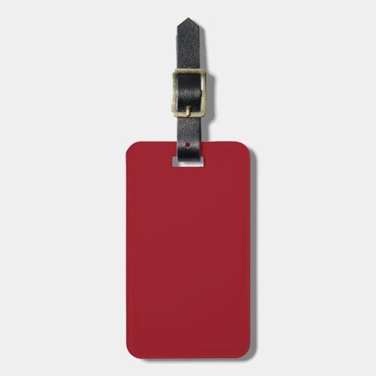 Ruby Red Luggage Tag Gepäckanhänger (Vorderseite vertikal)