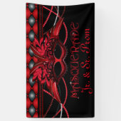 Ruby Red, Masquerade Party Banner (Vertikal)