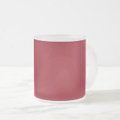 Ruby Red Mattglastasse (VorderseiteRechts)