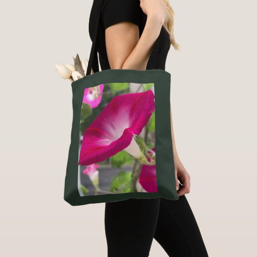 Ruby Red Morning Glory Tasche (Von Nahem)
