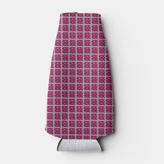 Ruby Red Motif Flaschenkühler (Vorderseite)