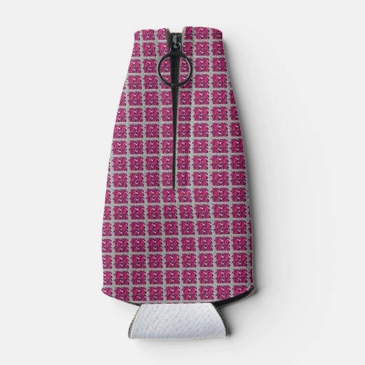 Ruby Red Motif Flaschenkühler (Rückseite)