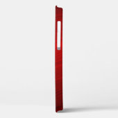 Ruby Red Paper business glänzend Case-Mate iPhone Hülle (Rückseite / Links)