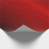 Ruby Red Paper business glänzend Geschenkpapier (Ecke)