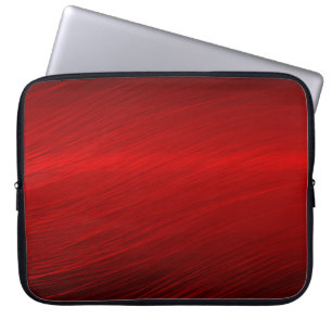 Ruby Red Paper business glänzend Laptopschutzhülle