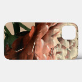 Ruby Red Rose with White Accents Case-Mate iPhone Hülle (Rückseite (Horizontal))