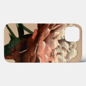 Ruby Red Rose with White Accents Case-Mate iPhone Hülle (Rückseite (Horizontal))