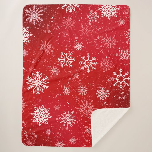 Ruby Red Sherpadecke (Vorderseite)