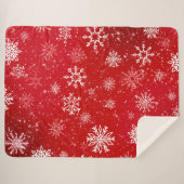 Ruby Red Sherpadecke (Vorderseite (Horizontal))