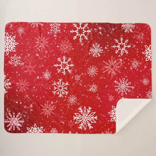 Ruby Red Sherpadecke (Vorderseite (Horizontal))