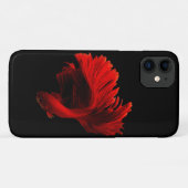 Ruby Red Siamese Fighting Fish Case-Mate iPhone Hülle (Rückseite (Horizontal))