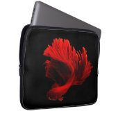 Ruby Red Siamese Fighting Fish Laptopschutzhülle (Vorne Rechts)