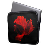 Ruby Red Siamese Fighting Fish Laptopschutzhülle (Vorderseite Links)
