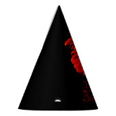 Ruby Red Siamese Fighting Fish Partyhütchen (Links)