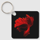 Ruby Red Siamese Fighting Fish Schlüsselanhänger (Vorderseite)