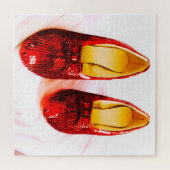Ruby Red Slippers Schuhe Dorothy Puzzle für Oz Fan (Horizontal)