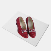 Ruby Red Slippers Shoes Wicked Doormat! Fußmatte (Schrägansicht)